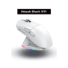 White Attack Shark X11 Wireless Mouse Lightweight PAW3311