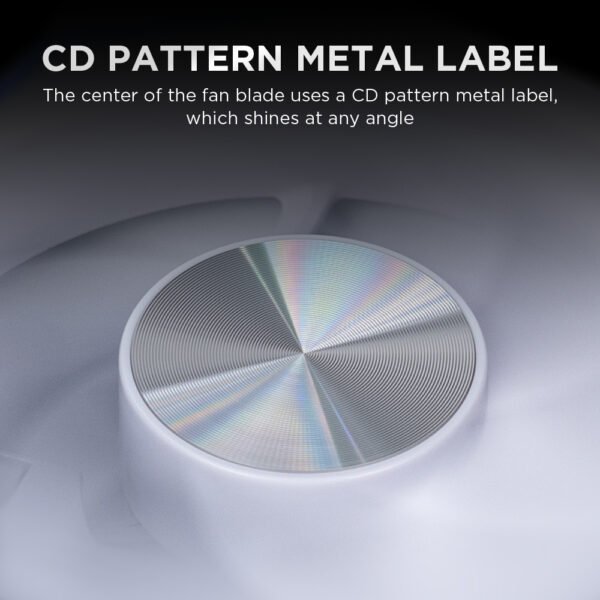 AsiaHorse Nyota ARGB Case Single Fan 120 mm - White