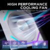 AsiaHorse Nyota ARGB Case Single Fan 120 mm - White