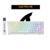 Attack Shark x68 pro he white