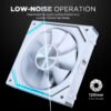 Asiahorse DAWN 120mm ARGB PWM Case Fan Daisy Chain Low Noise