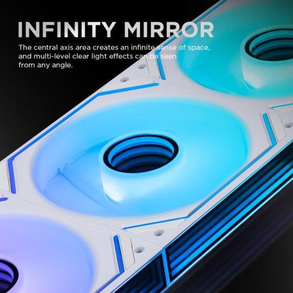 Asiahorse DAWN 120mm ARGB PWM Case Fan Daisy Chain Low Noise