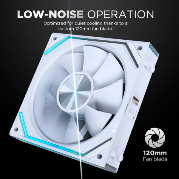 Asiahorse DAWN 120mm ARGB PWM Case Fan Daisy Chain Low Noise