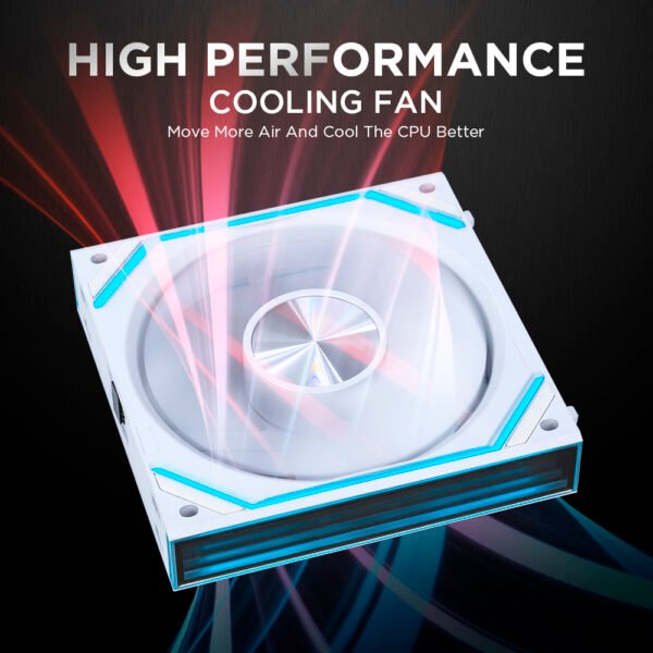 Asiahorse DAWN 120mm ARGB PWM Case Fan Daisy Chain Low Noise