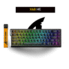 professor (7) X68 HE Attack Shark – RGB Wired Black Keyboard