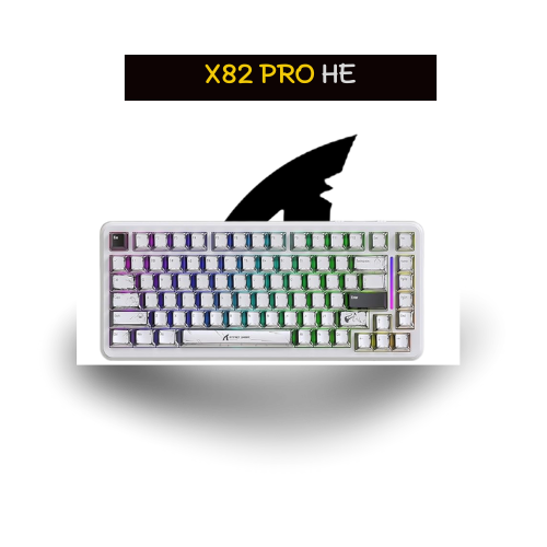 Attack Shark X82 Pro Anime Edition MagnaticKeyboard – RGB Tri-Mode Gaming Keyboard