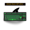 ATTACK SHARK X87 ULTRA Shadow Jade Wireless Mechanical Keyboard – 8K Receiver, Tri-Mode