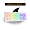 ATTACK SHARK R68 HE Ice Ninja Forged Carbon Gaming Keyboard – Rapid Trigger, Magnetic Switches, 8K