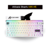 gallexa r85 he white ATTACK SHARK R85 HE Magnetic Gaming Keyboard – Rapid Trigger, Hall Effect Switches, 8K Polling Rate