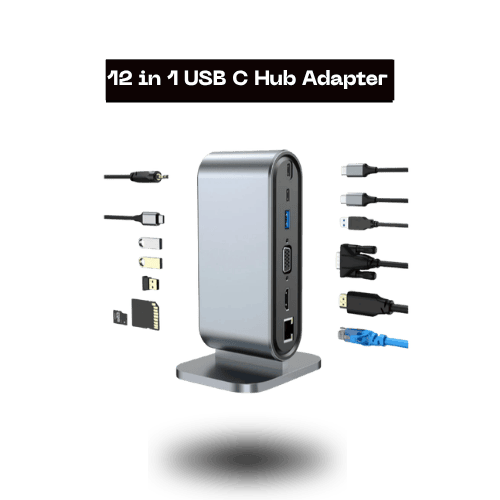 12-in-1 USB-C Hub Adapter